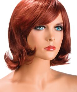 Perruque Victoria rousse