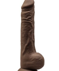 Gode double densité chocolat 24 cm - Modèle 3