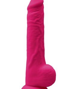 Gode double densité rose 24 cm - Modèle 3