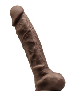 Gode double densité chocolat 23 cm - Modèle 1