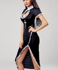 Déguisement sexy de nonne