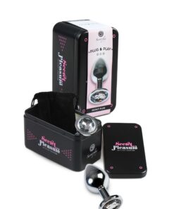 Plug aluminium L Transparent