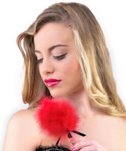 Plumeau 18 cm rouge - Secret Play