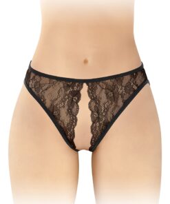 String noir ouvert Victoria - Fashion Secret