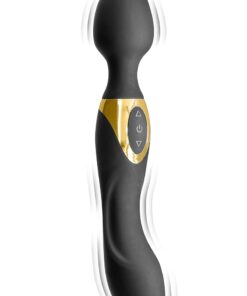 Vibromasseur wand 2 en 1 My Goddess - Black Empire