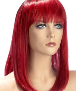 Perruque Elvira rouge - World Wigs