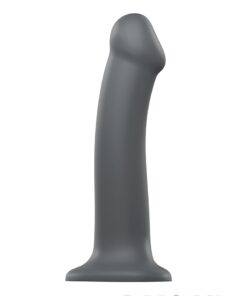 Dildo mono densité gris L - Strap On Me