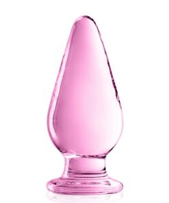 Plug anal verre Glossy Toys n° 26 Pink