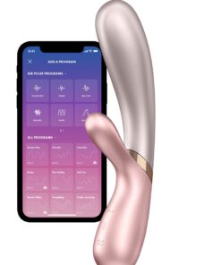 Rabbit chauffant Hot Lover rose - Satisfyer