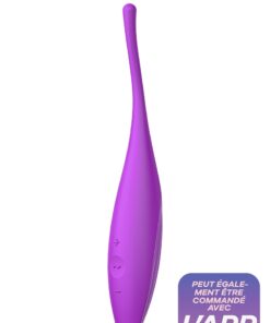 Stimulateur connecté Twirling Joy fuchsia - Satisfyer