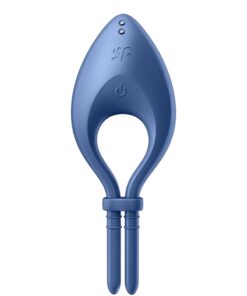 Cockring connecté Bullseye bleu - Satisfyer