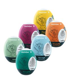 Pack de 6 Satisfyer Eggs assortis