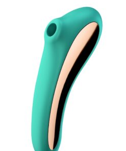 Stimulateur Dual Kiss vert - Satisfyer