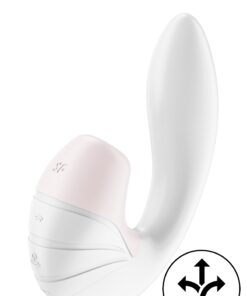 Double stimulateur Supernova blanc - Satisfyer