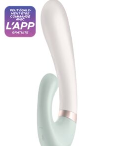 Vibro Rabbit Heat Wave menthe - Satisfyer