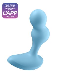 Plug vibrant Deep Diver bleu - Satisfyer