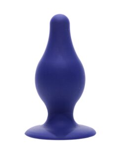 Plug anal double densité bleu 9,3 cm - SilexD