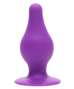 Plug anal double densité violet 10,2 cm - SilexD