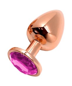 Plug bijou Tralalo rose M - Wooomy