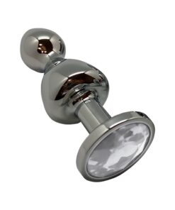 Plug bijou Lollypop transparent M - Wooomy