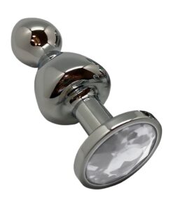 Plug bijou Lollypop transparent L - Wooomy