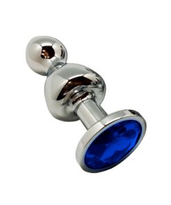 Plug bijou Lollypop bleu S - Wooomy
