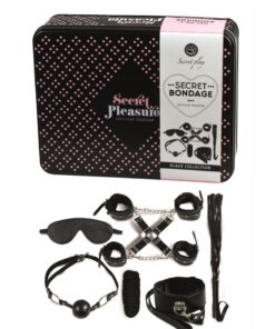 Kit BDSM 8 pièces - noir