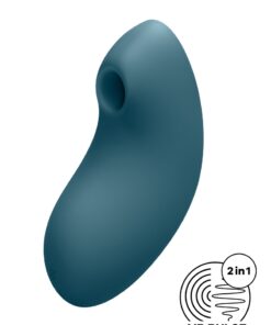 Double stimulateur Vulva Lover 2 bleu - Satisfyer