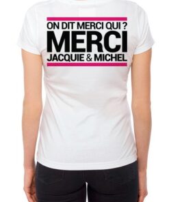 Tee-shirt  J&M blanc - spécial  femme