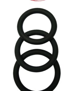 Set 3 CockRings silicone - Malesation